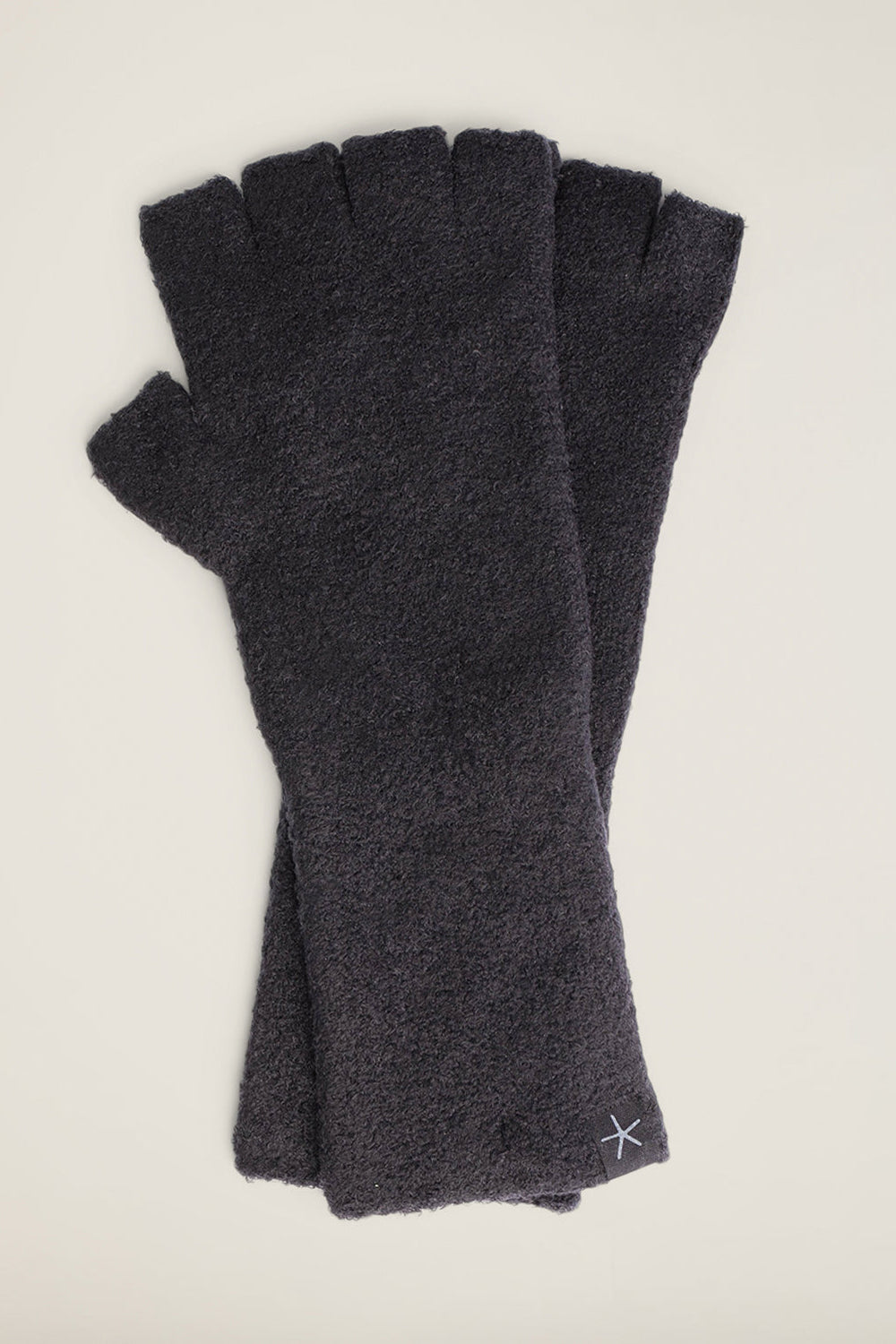 Cozy Lite Fingerless Gloves - Carbon