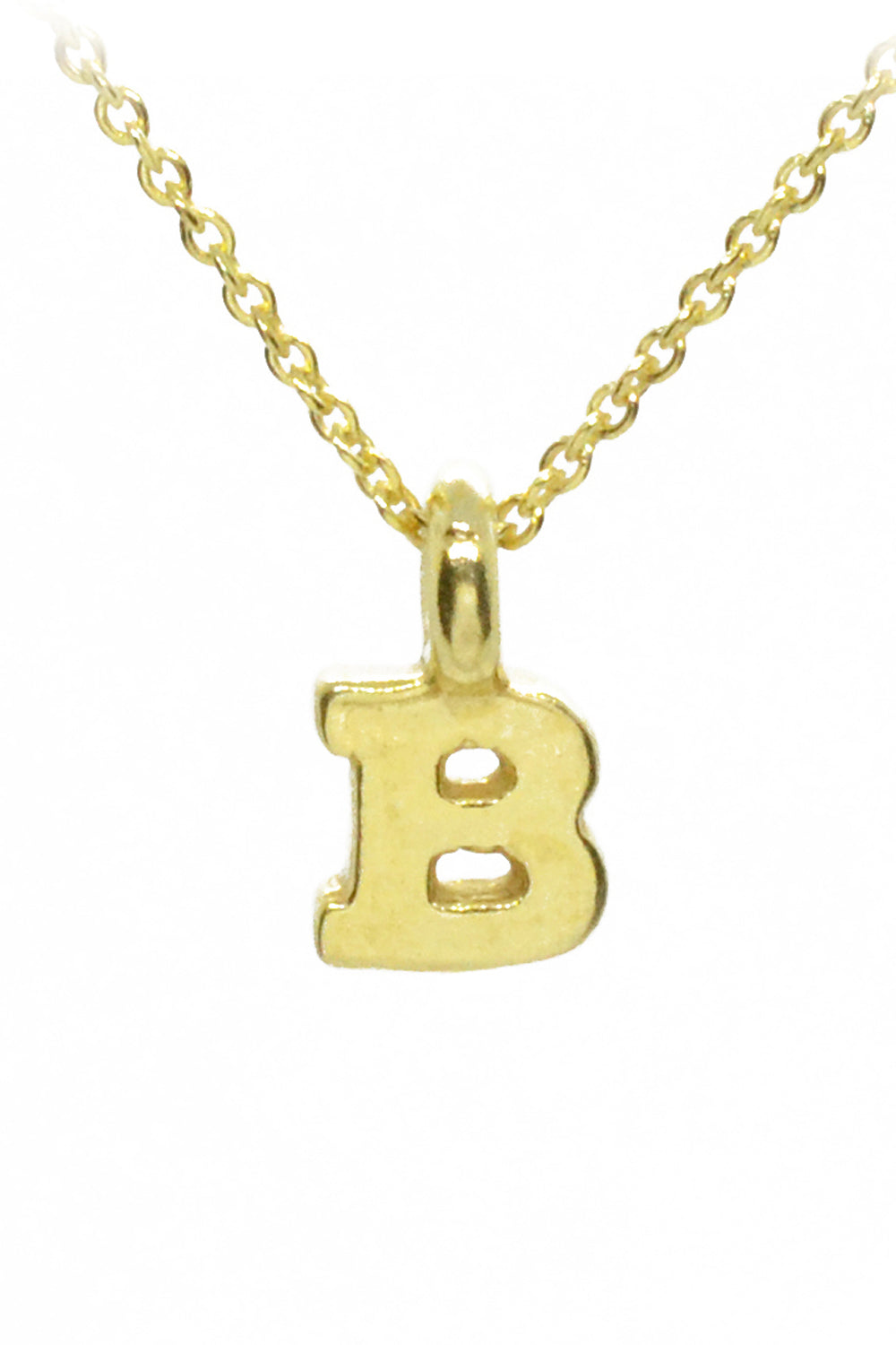 Plata Initial Necklace - Gold