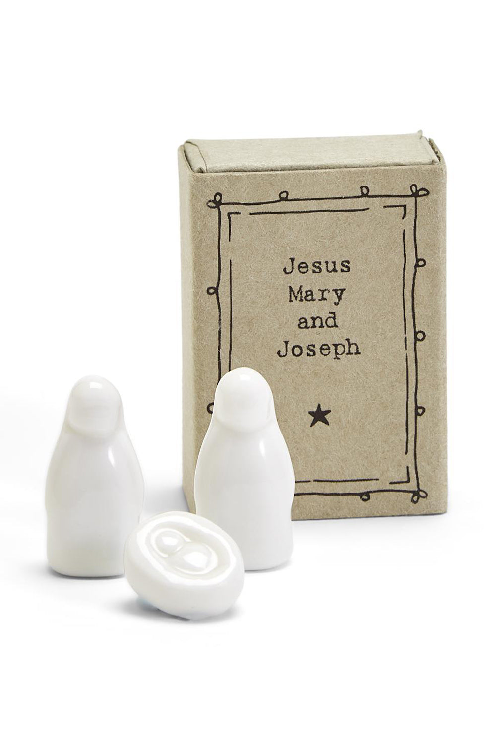 Mini Nativity Holy Family in Box