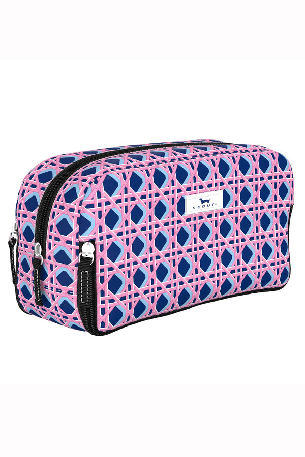 3 Way Cosmetic Bag - "Wisteria Cane" F26
