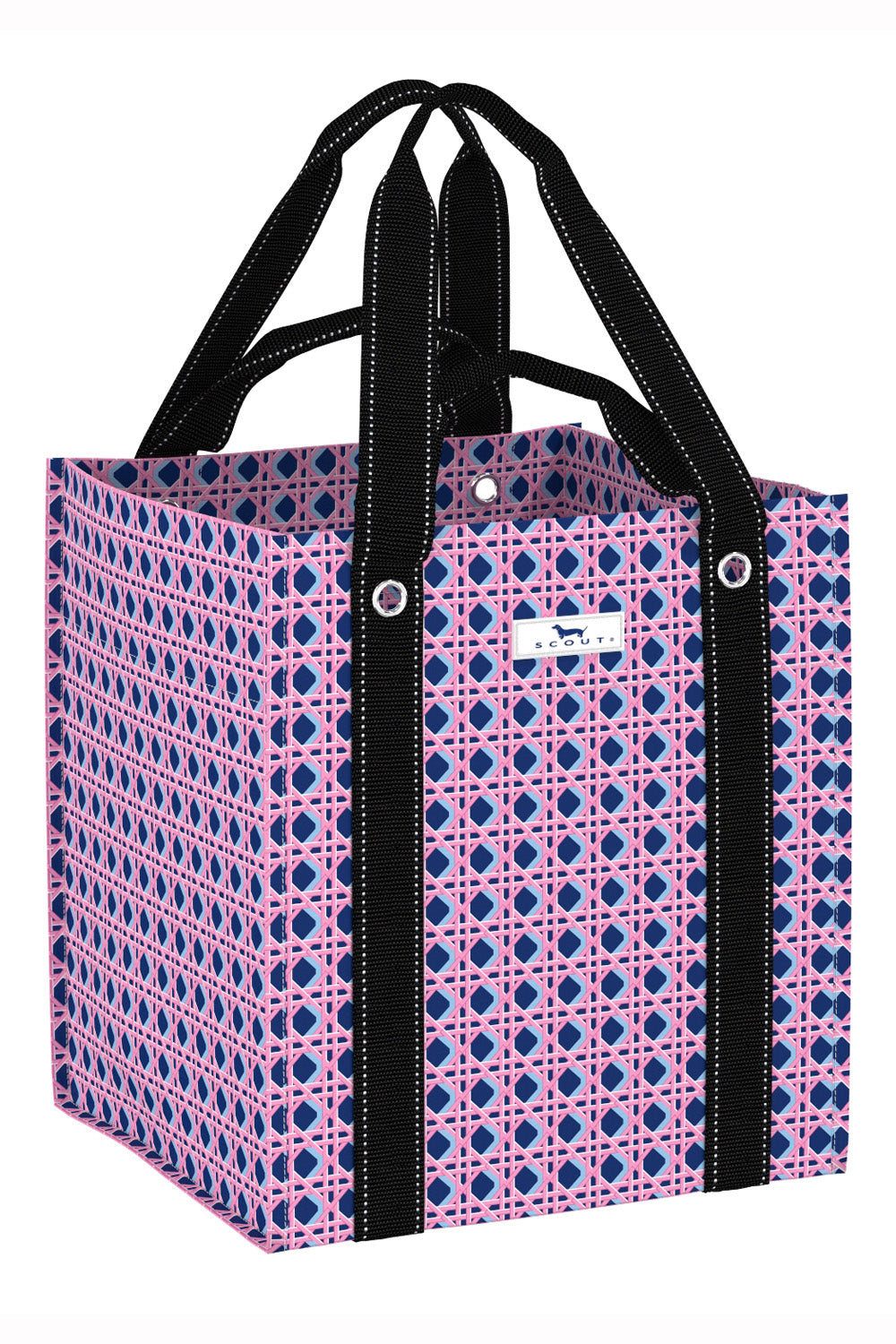 Bagette Grocery Bag - "Wisteria Cane" F26