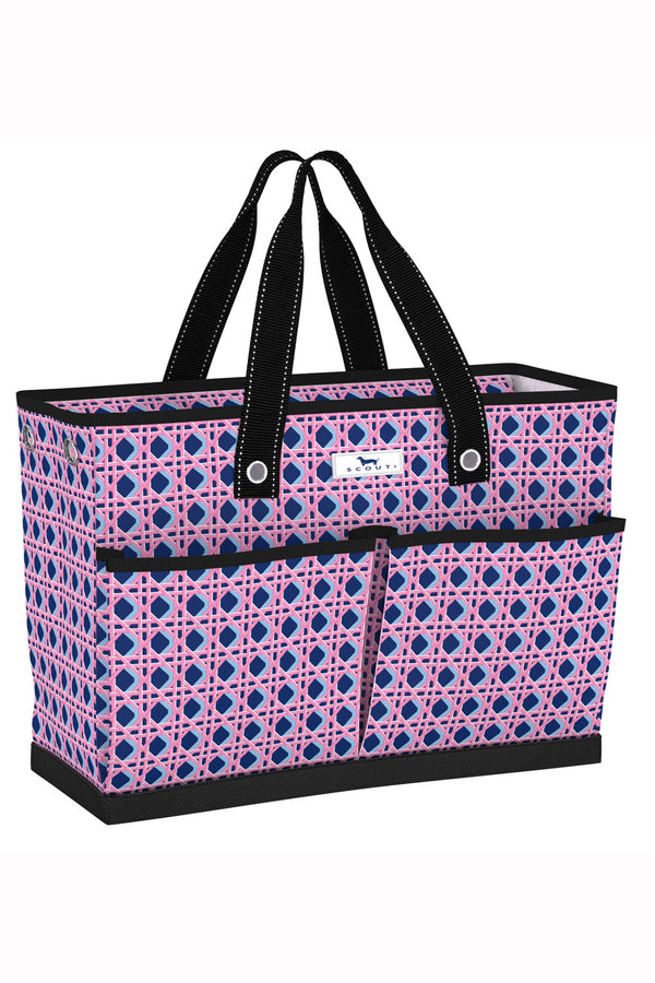 The BJ Tote Bag - "Wisteria Cane" F26
