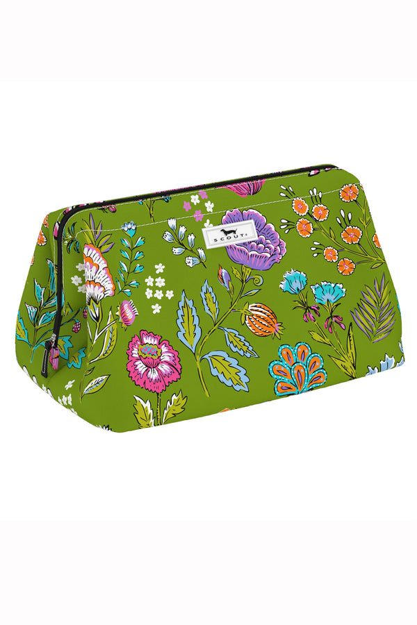 Big Mouth Cosmetic Bag - "Lawn and Order" F26