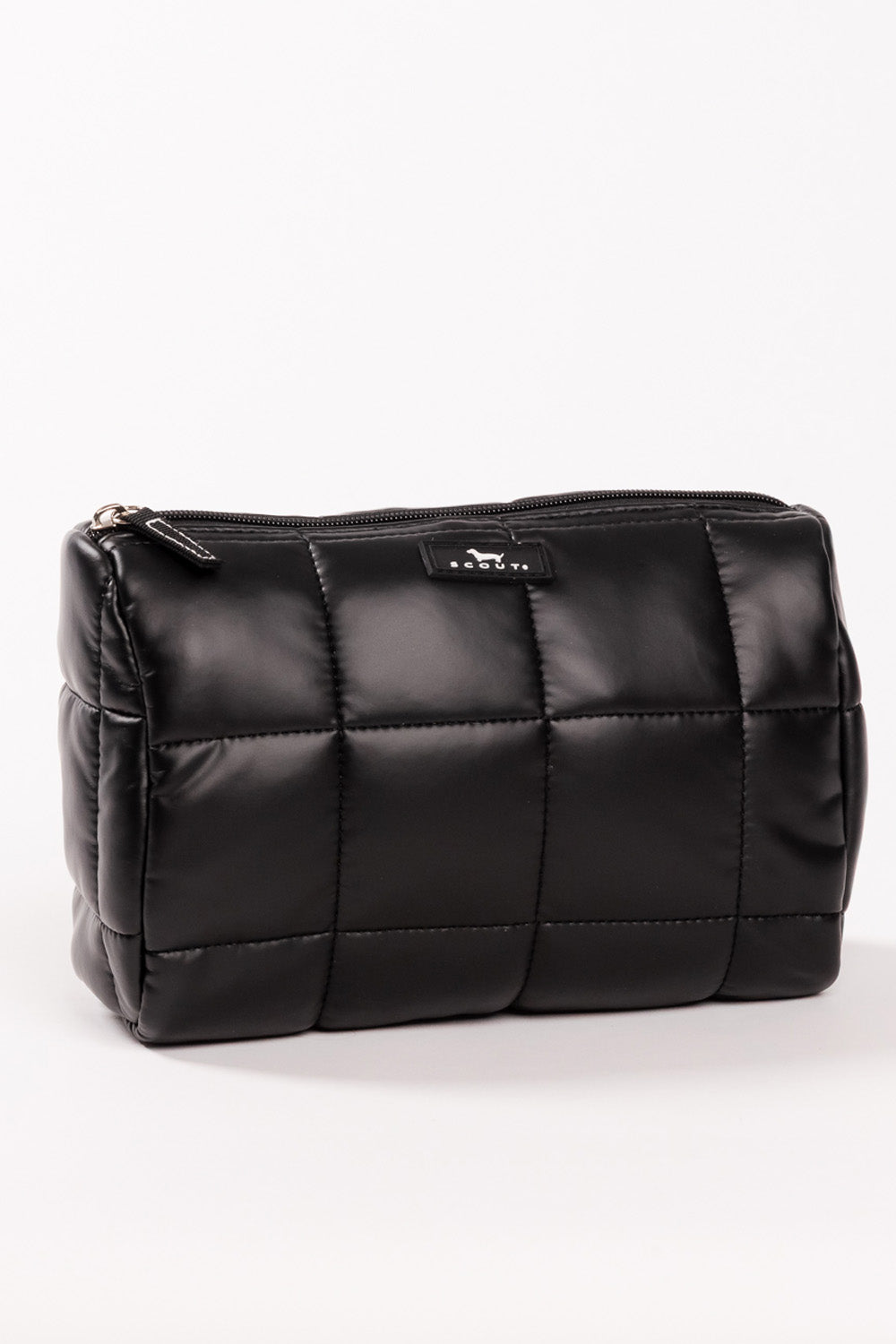 Packin' Heat Cosmetic Bag - "Quilted Black Box" F26