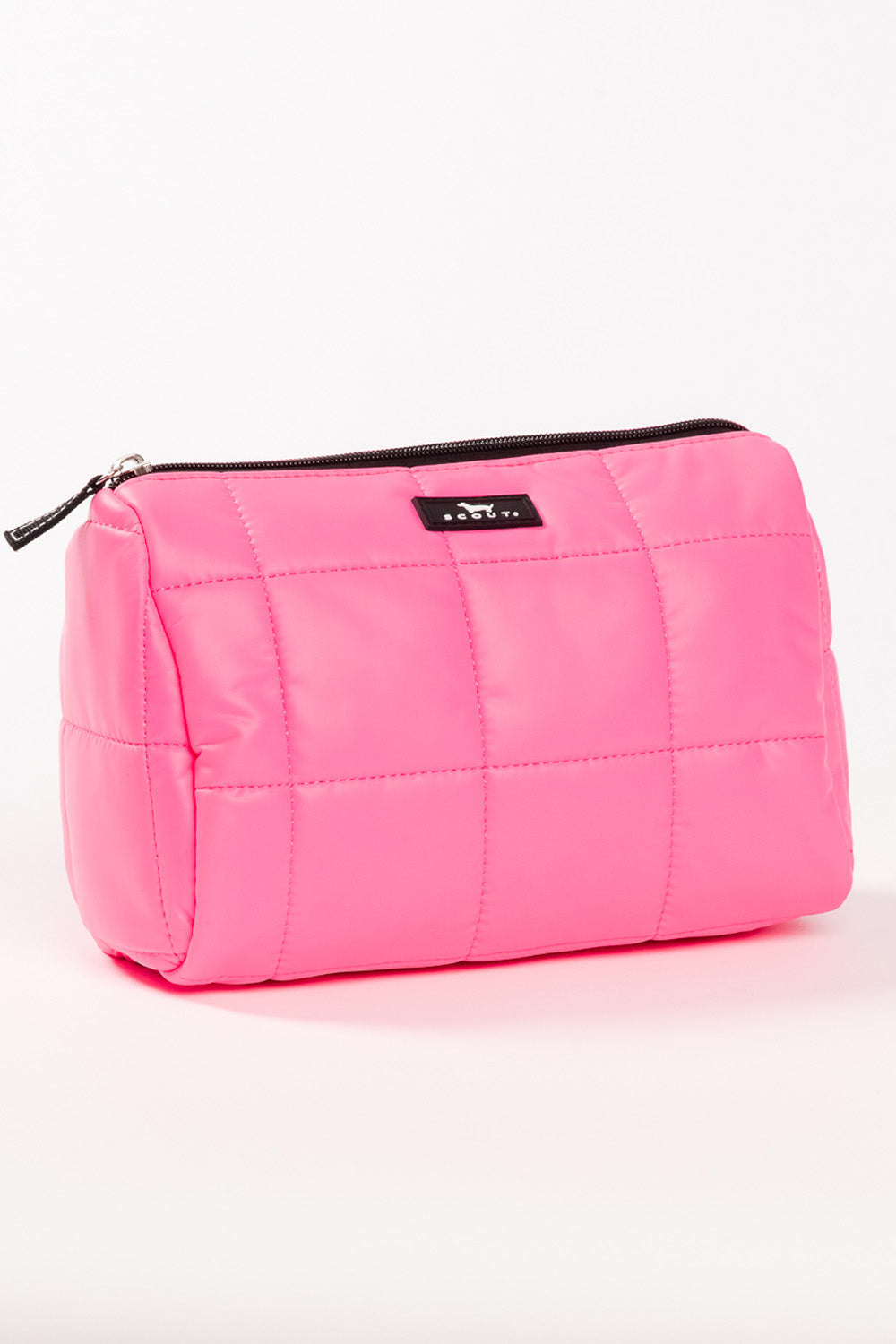 Packin' Heat Cosmetic Bag - "Quilted Pop Pink Box" F26