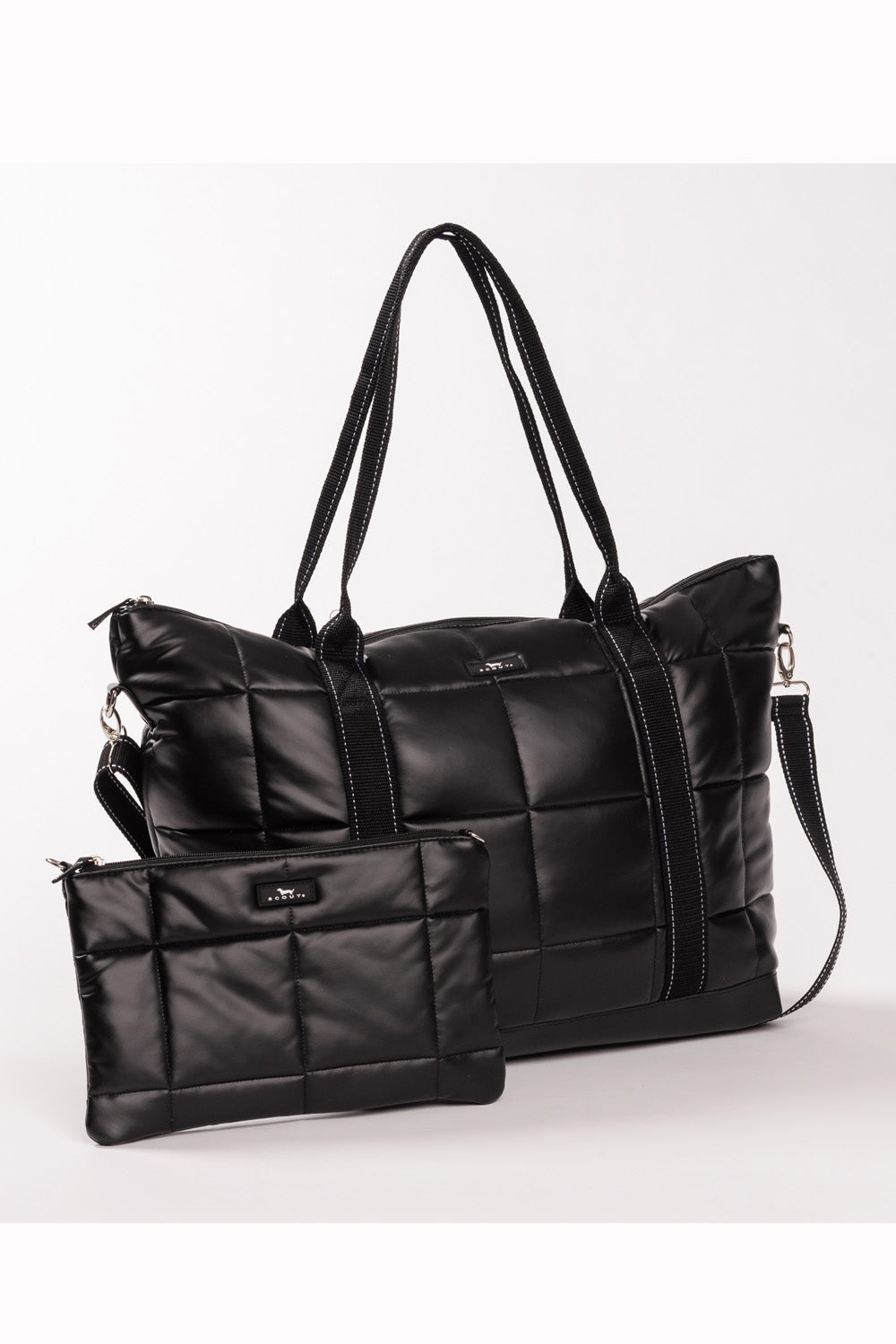 Triple Advisor Travel Bag - "Quilted Black Box" F26