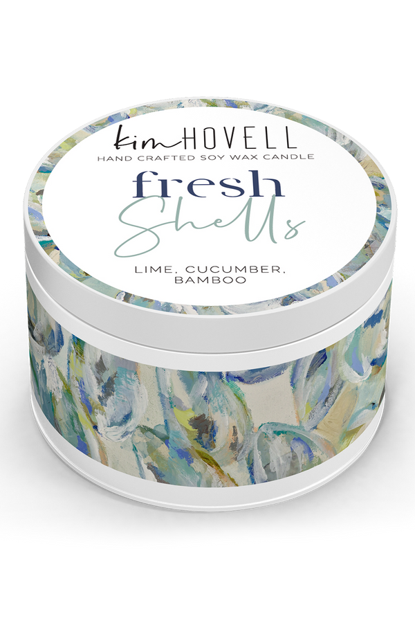 Kim Hovell + Annapolis Mini Tin Candle - Fresh Shells