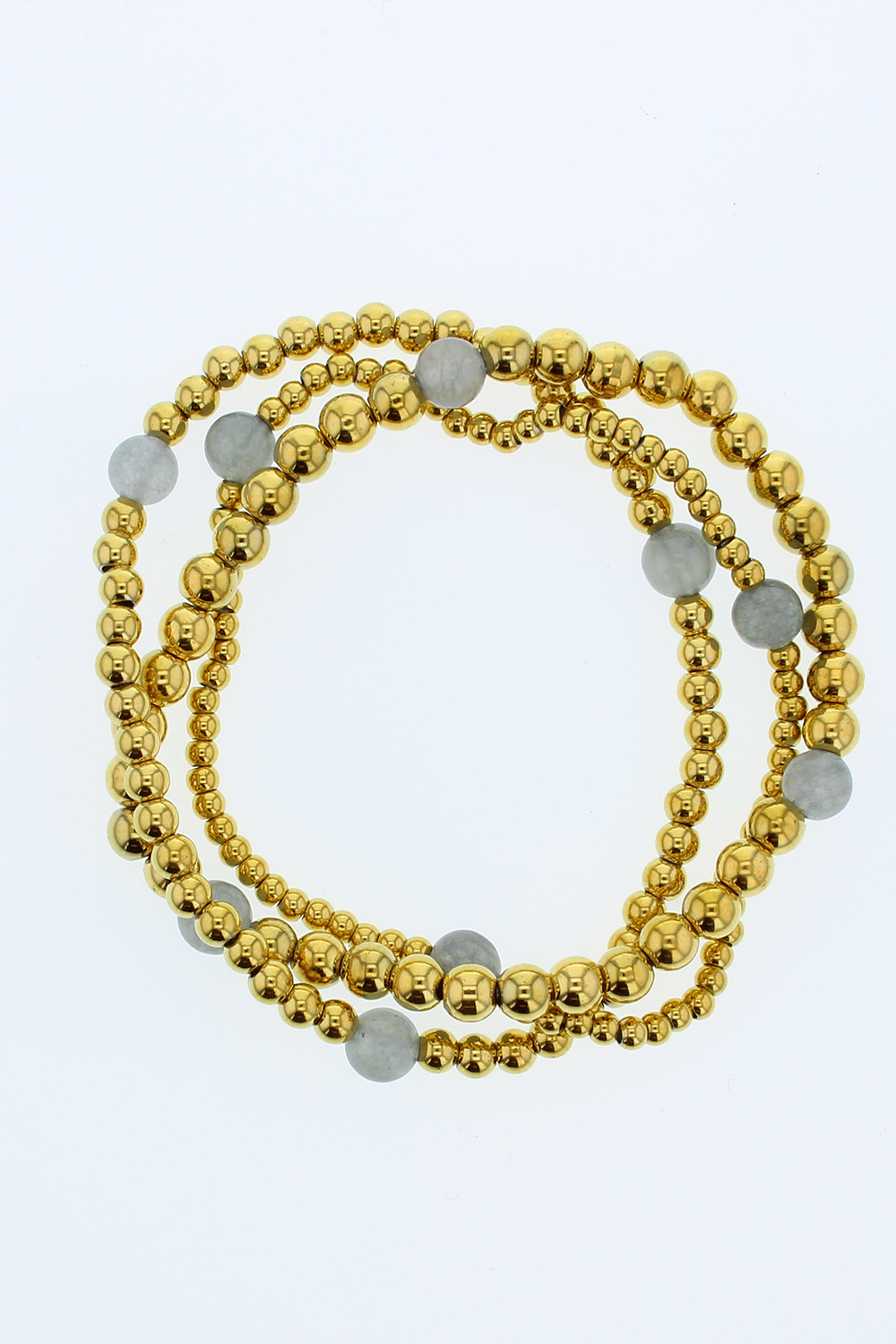 Lotus Sadie Stack Bracelets - Labradorite