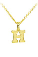 Plata Initial Necklace - Gold