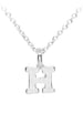 Plata Initial Necklace - Silver