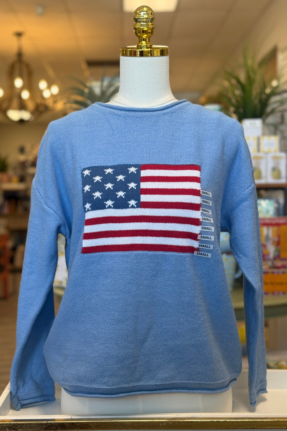 CCO Flag Sweater - Chambray