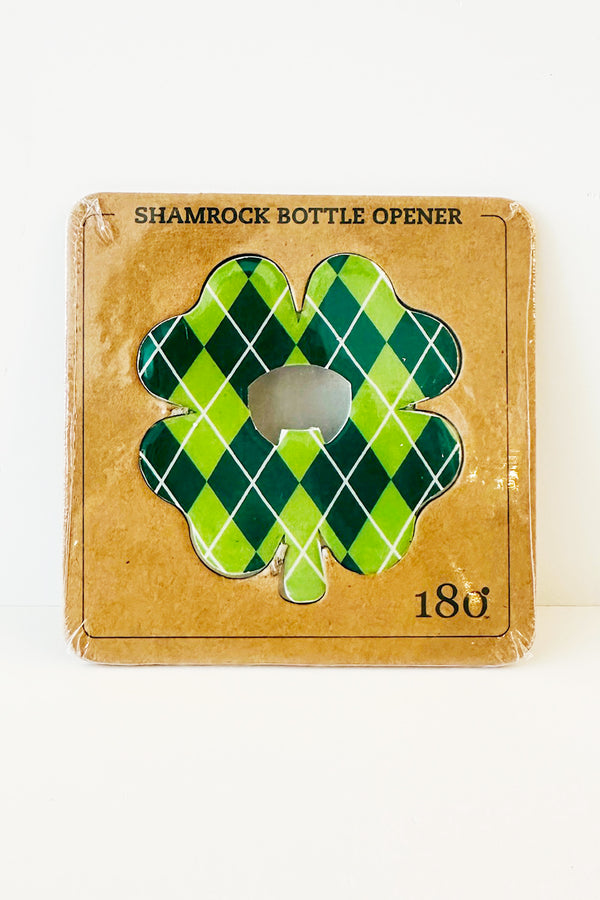Shamrock Bottle Opener
