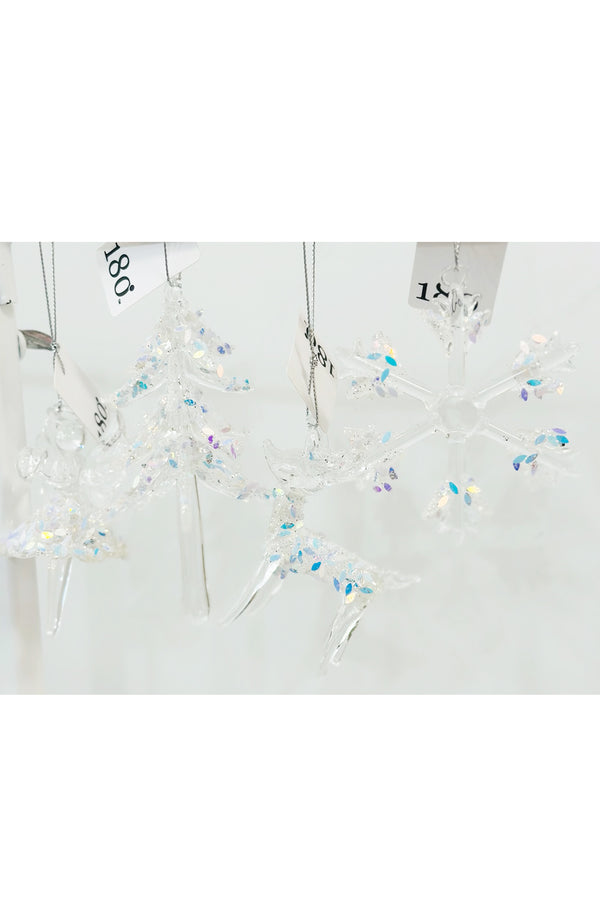 Ceramic Ornament - Clear Figure