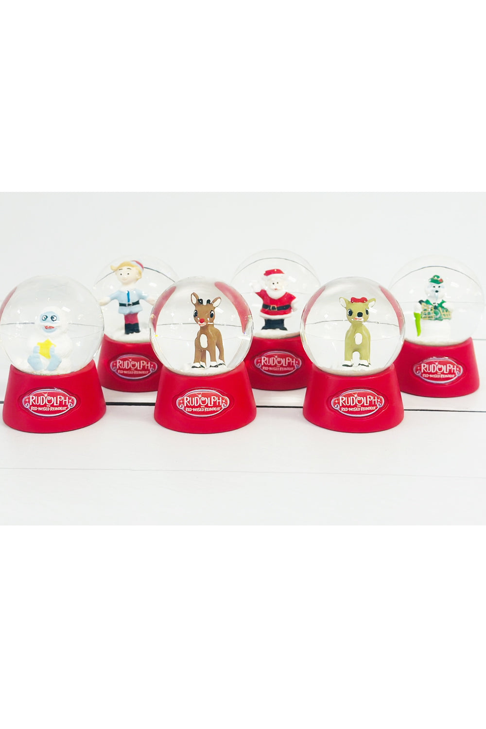 Mini Snowglobe - Rudolph Characters