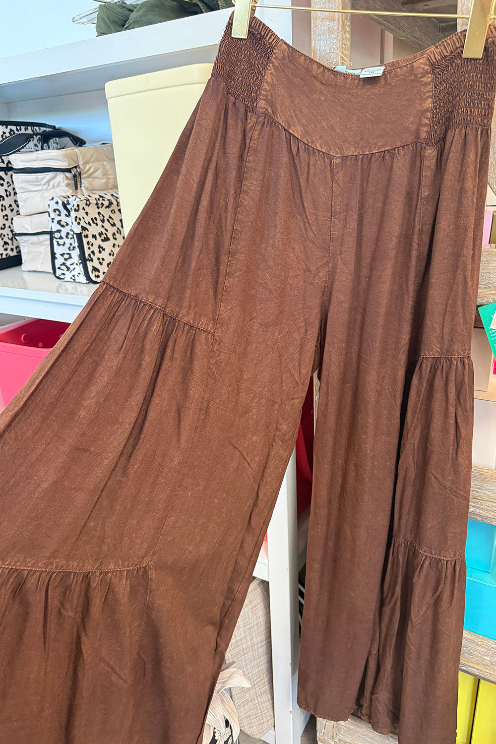 CC Solid Angie Pant - Chocolate