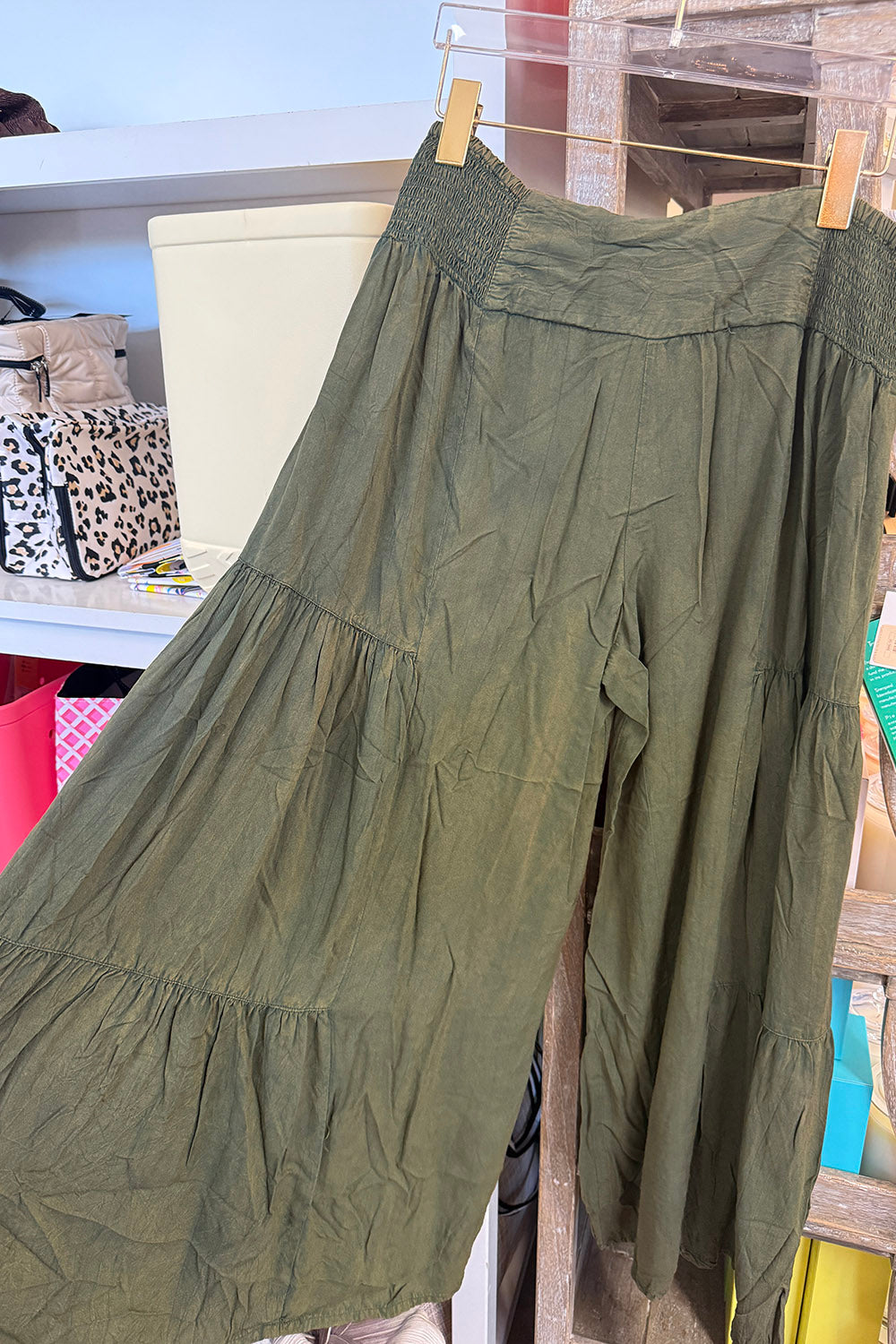 CC Solid Angie Pant - Olive