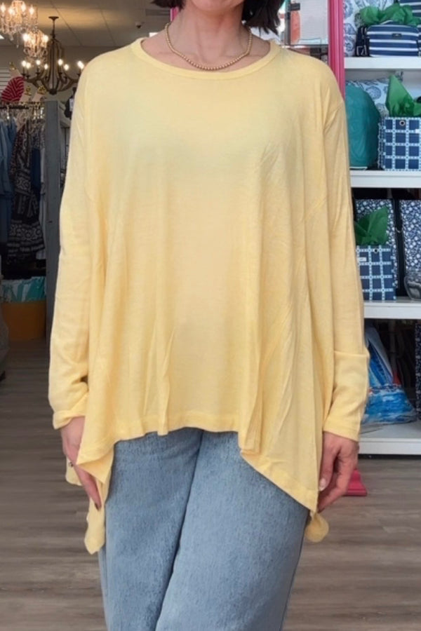 CC Soft Flowy Top - Yellow