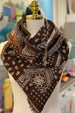 CC Triangle Bandana Print Scarf