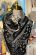 CC Triangle Bandana Print Scarf