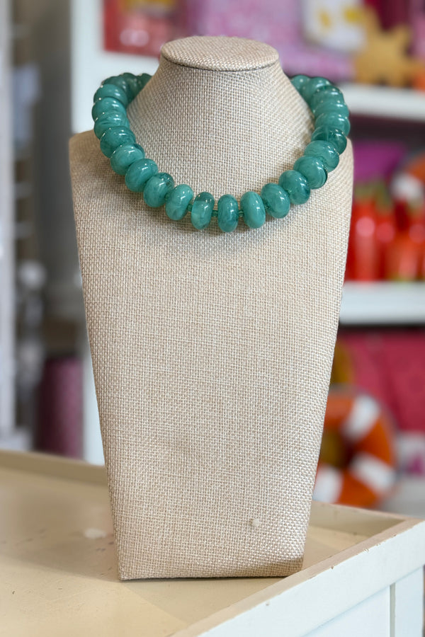 Cocktail Necklace - Teal