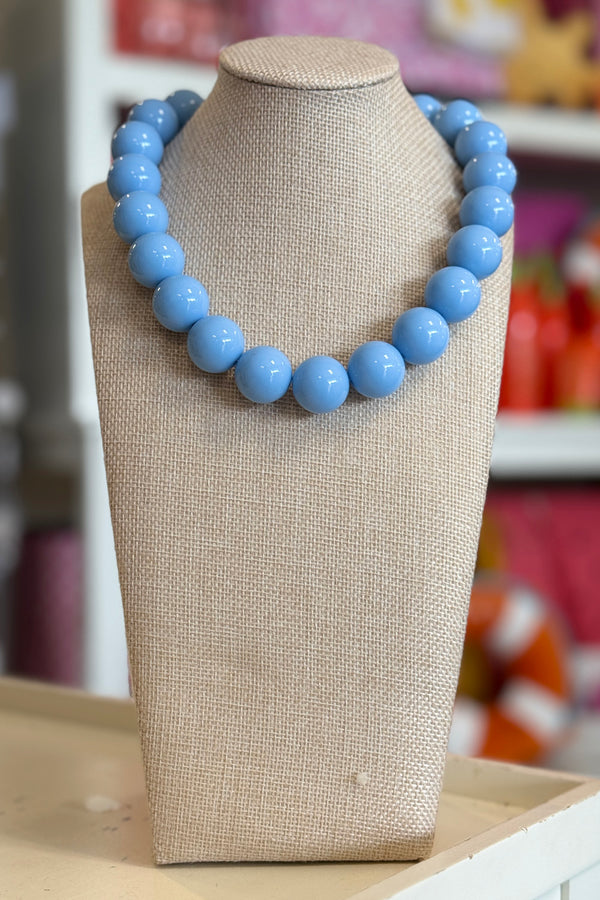 Thick Bubblegum Necklace - Periwinkle