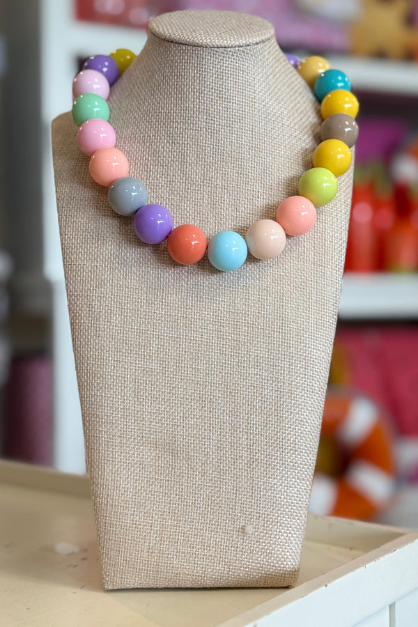Thick Bubblegum Necklace - Candy Pastel