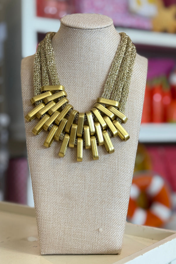 Chunky Italy Necklace - Gold