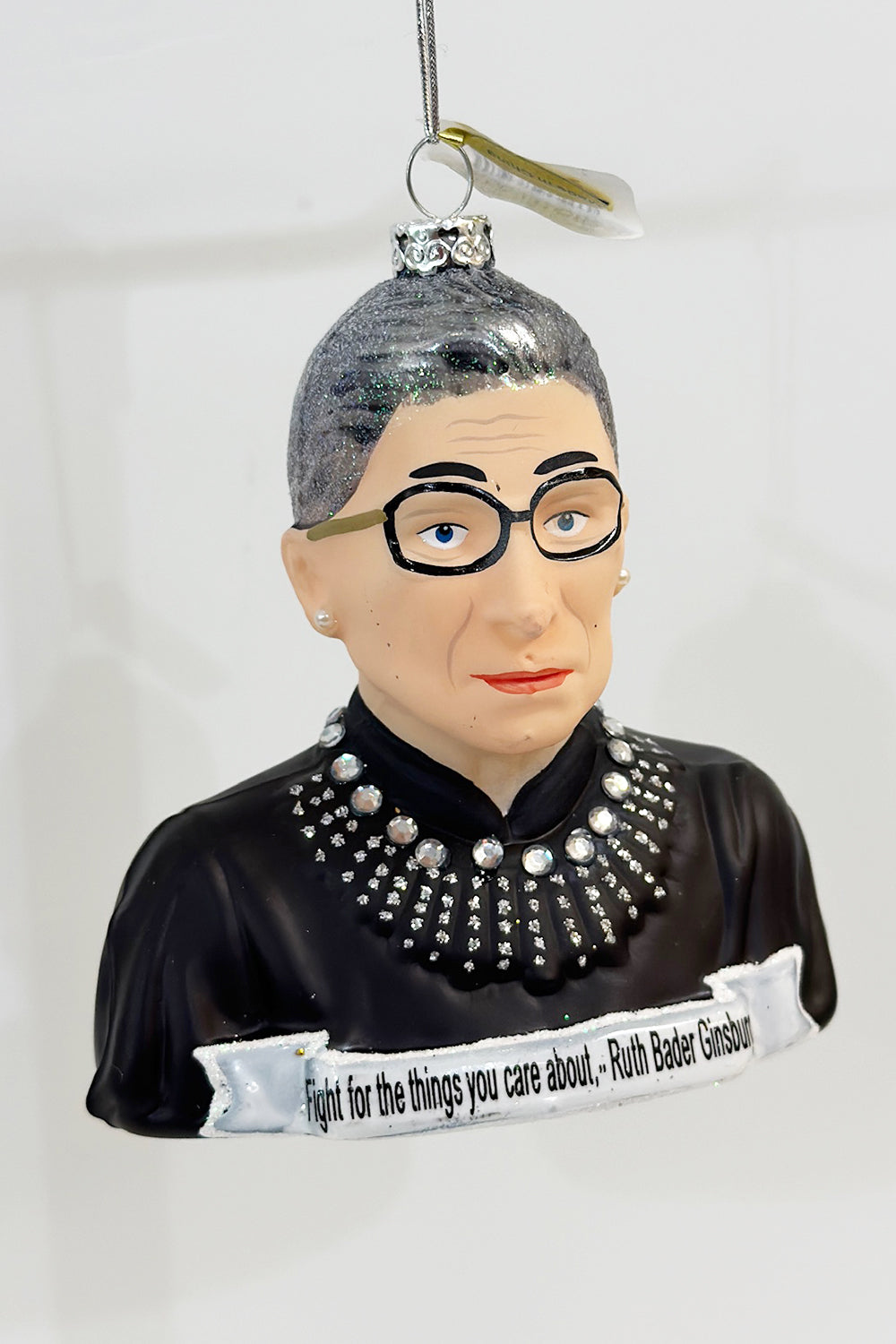 Glass Ornament - Justice Ruth Bader Ginsburg