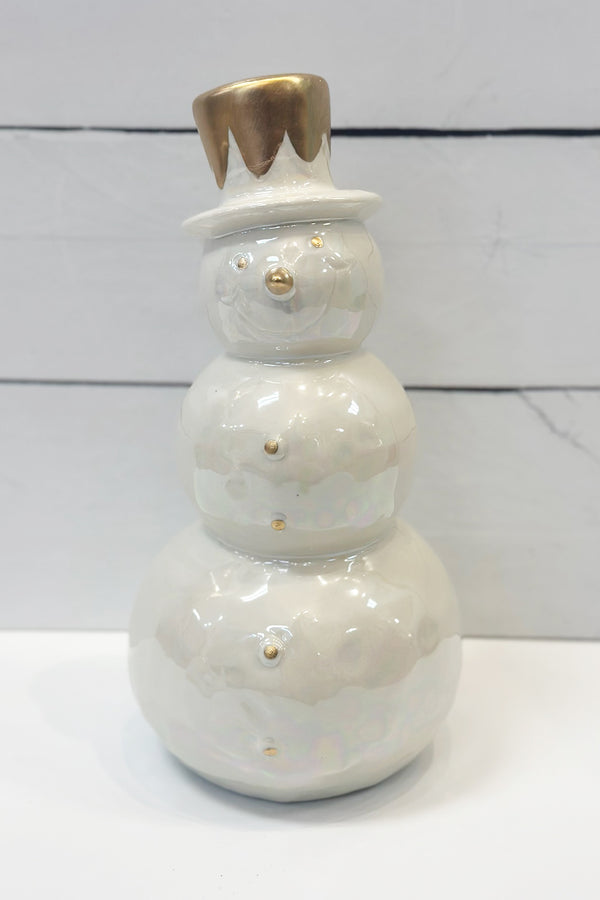 Iridescent Snowman