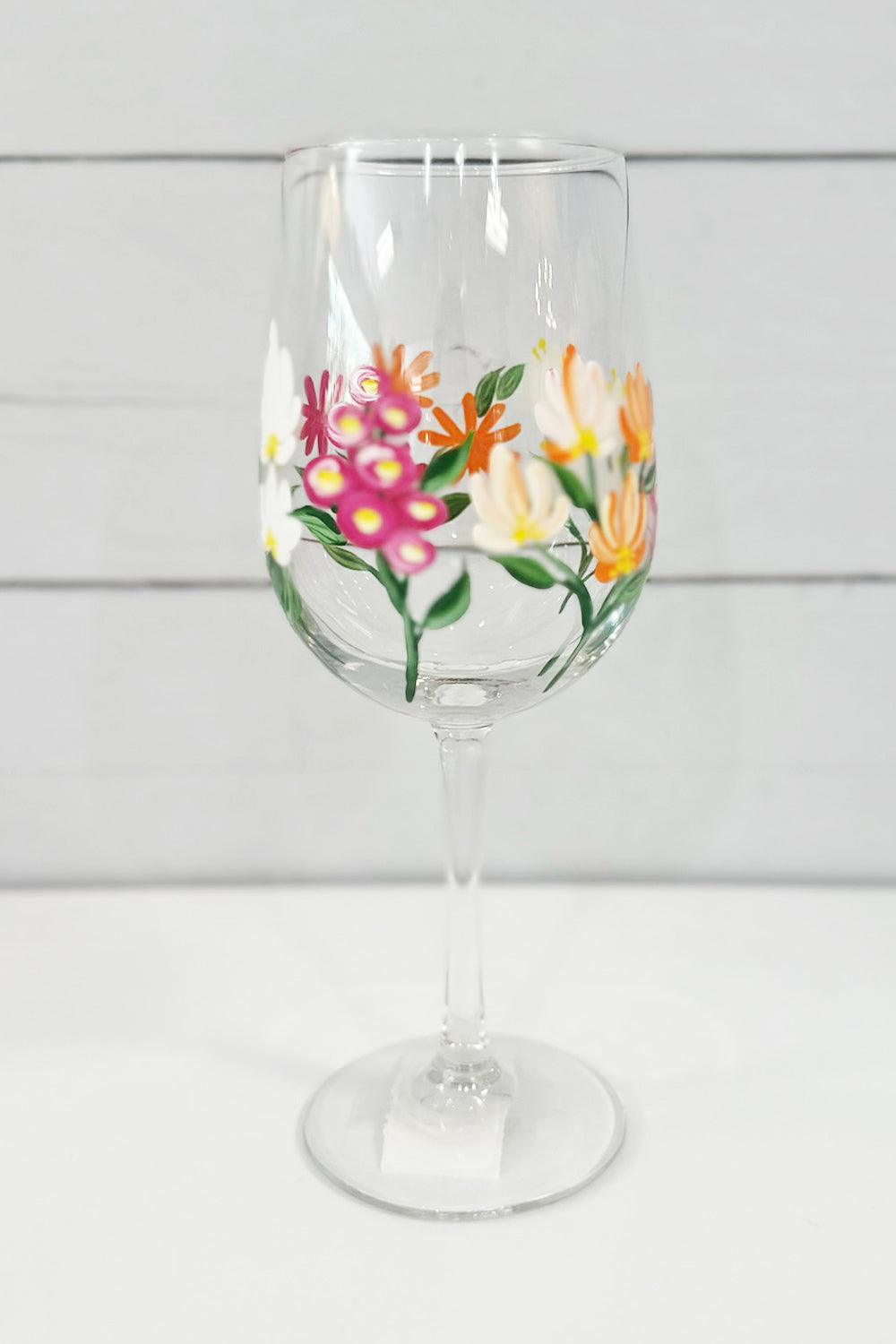 DJ Stemmed Wine Glass - Vibrant Lady