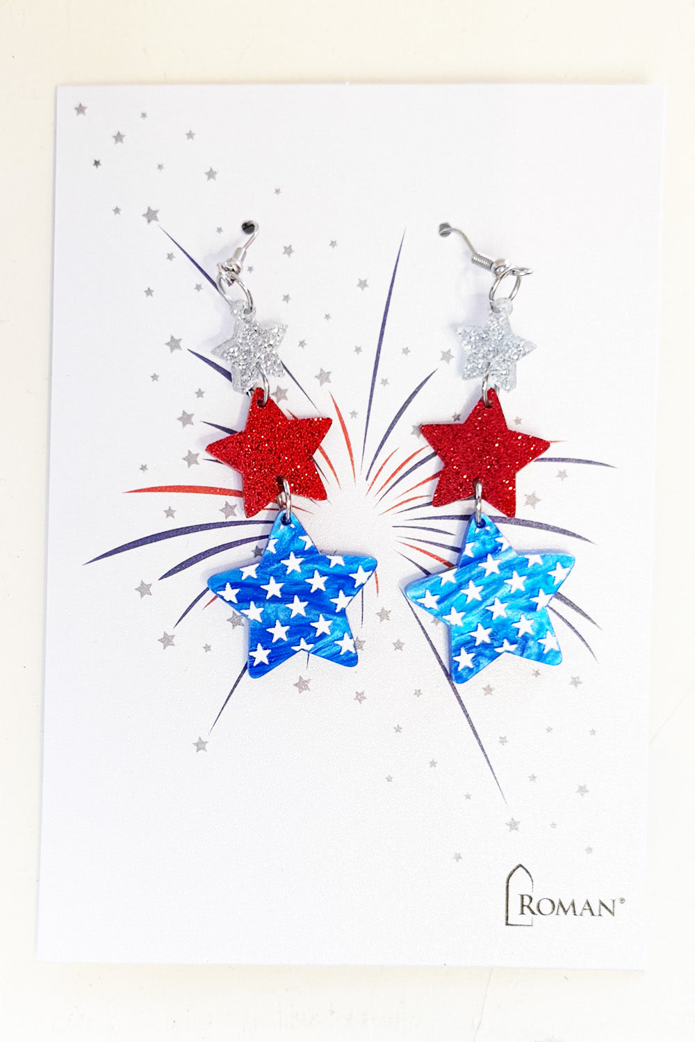 RM Patriotic Earrings