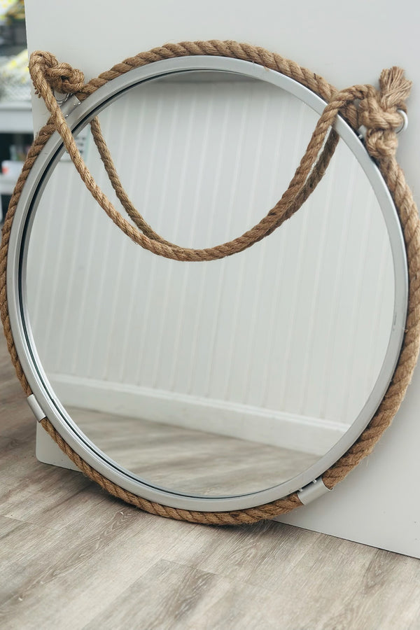 SB Circle Mirror with Rope