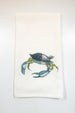 FG Watercolor Tea Towel - Blue Crab
