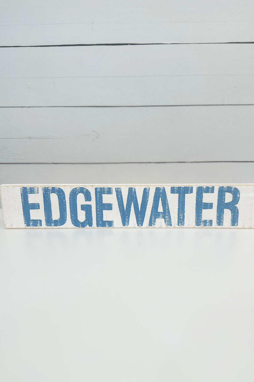 AC Hand Painted Wooden Sign - Edgewater