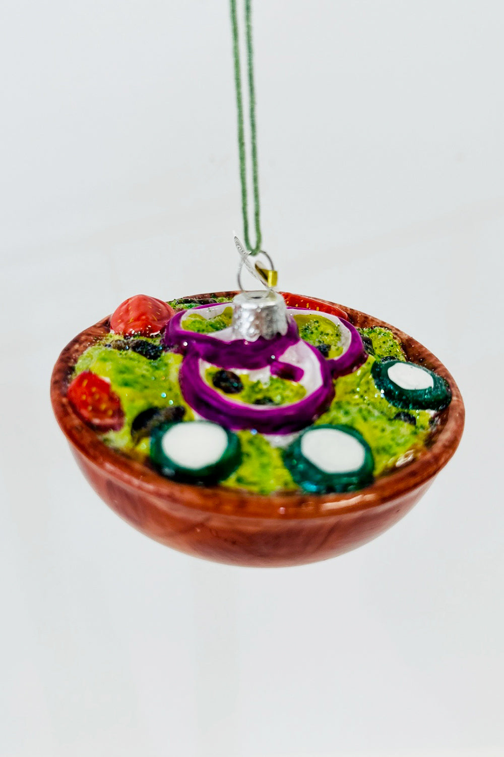 Glass Ornament - Dinner Salad