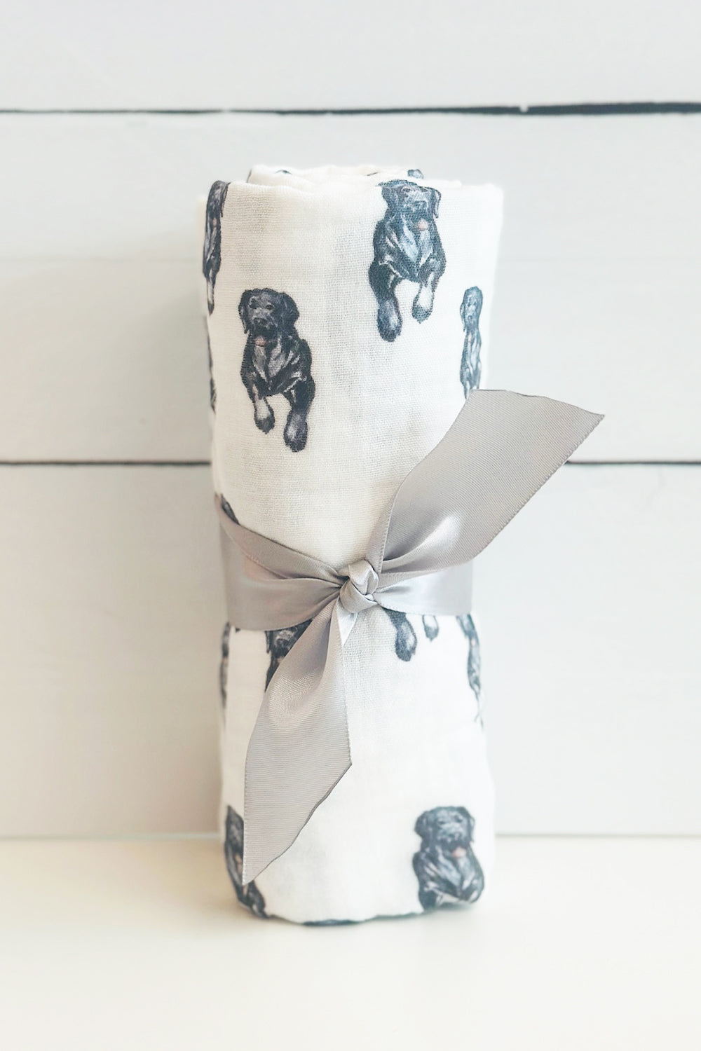 GV Baby Swaddle - Black Lab