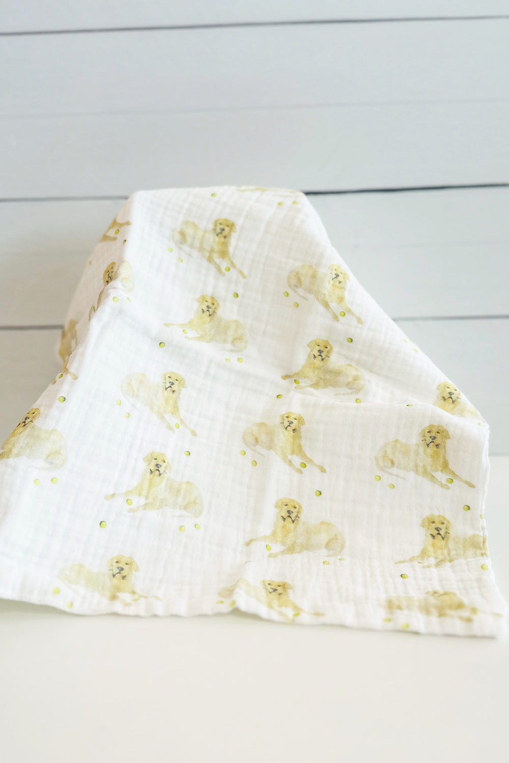 GV Baby Burp Cloth - Golden Retriever