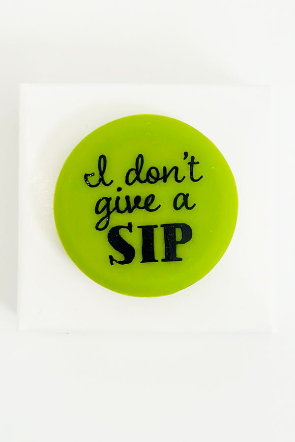 Silicone Wine Stopper - I Don't Give a Sip