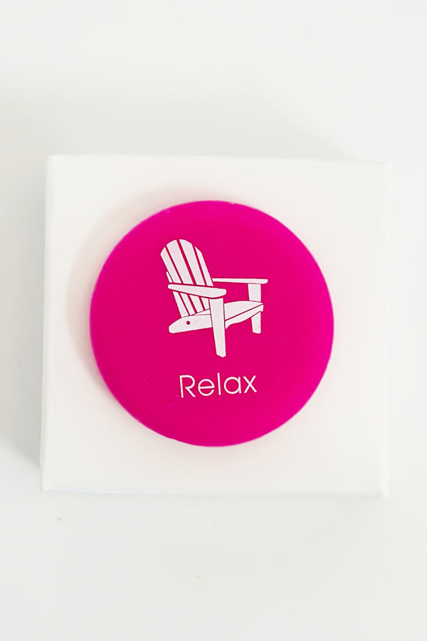 Silicone Wine Stopper - Relax