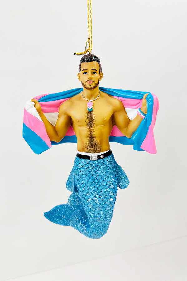 DCD Mermaid Ornament - Trans Man