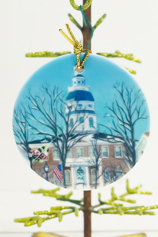 Ceramic Ornament - LMR Maryland State House