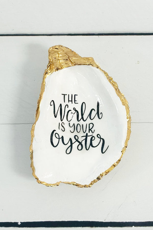 Lowtiding Oyster Trinket Dish - World is Oyster