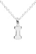 Plata Initial Necklace - Silver