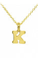Plata Initial Necklace - Gold