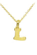 Plata Initial Necklace - Gold