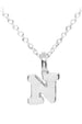 Plata Initial Necklace - Silver