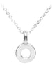 Plata Initial Necklace - Silver