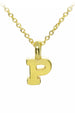 Plata Initial Necklace - Gold
