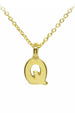 Plata Initial Necklace - Gold