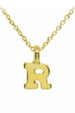 Plata Initial Necklace - Gold